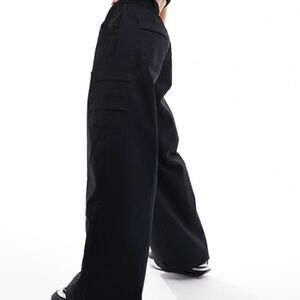 Jordan Black Wide Leg Pants